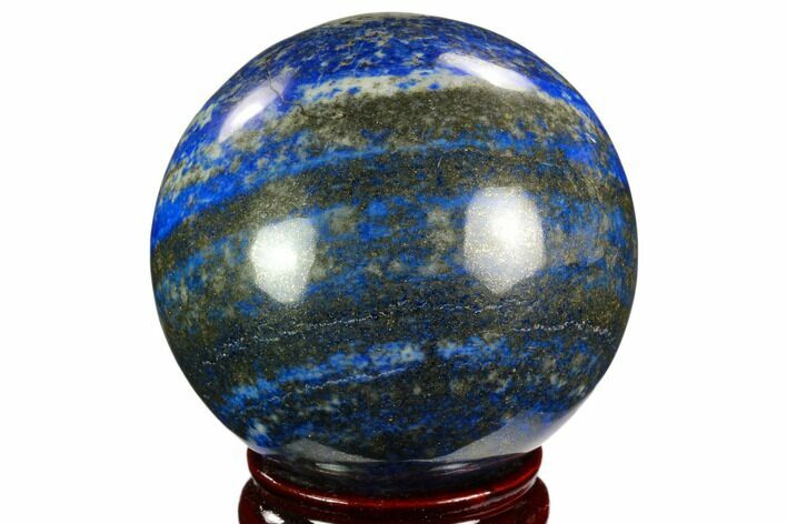 Polished Lapis Lazuli Sphere - Pakistan #123452